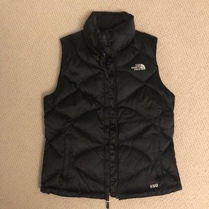 Women’s Black North Face Vest